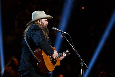 Which bluegrass ensemble did Chris Stapleton sing lead in from 2008 to 2010?