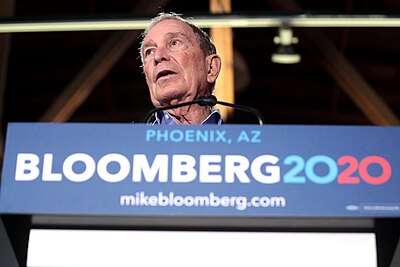 In which institutions did Michael Bloomberg receive their education?