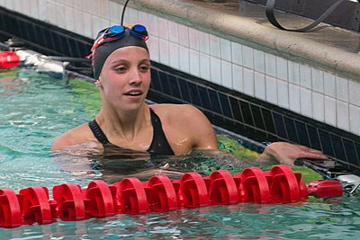 Which stroke did Regan Smith swim in the 2023 World Championship relay?
