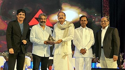 Which award did S. S. Rajamouli receive from the Government of India in 2016?