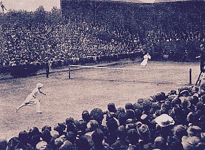 What year was Lenglen inducted into the International Tennis Hall of Fame?