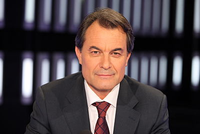 Artur Mas was first elected as Catalonia's president in which year?