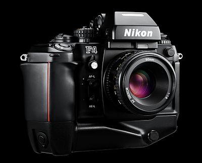 What is Nikon's series of digital SLR cameras called?