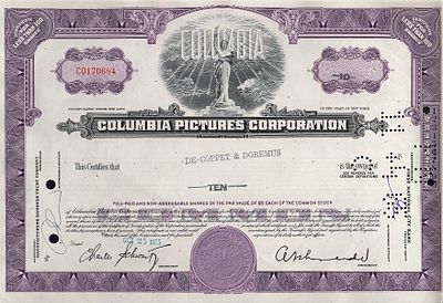 Which Disney cartoon series did Columbia Pictures distribute from 1929 to 1932?
