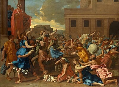 Poussin spent most of his working life in which city?