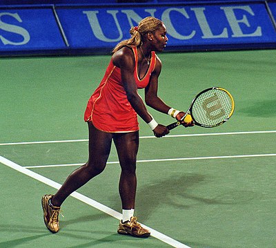 How many single records does Serena Williams hold (win/lose balance)?