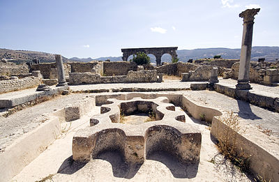Who was seated in Volubilis in the late 8th Century?