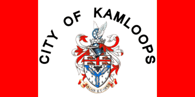 What are the two rivers that join to become the Thompson River in Kamloops?