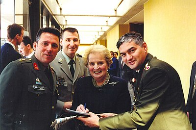 What is/was Madeleine Albright's political party?