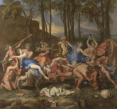 How long did Poussin serve as First Painter to the King in France?
