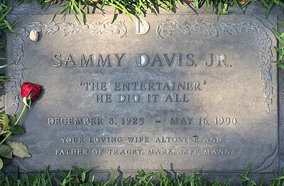 Who did Sammy Davis Jr. start his career in Vaudeville with?