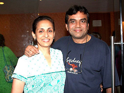 For which film did Paresh Rawal win his first Filmfare Award for Best Performance in a Negative Role?