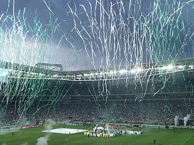 In which year did Palmeiras win the Copa dos Campeões?