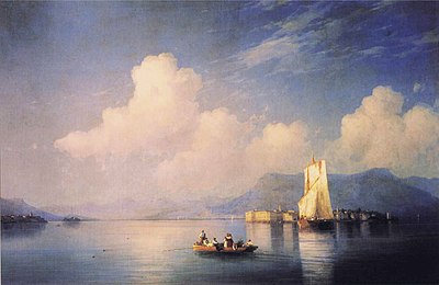 What approach did Aivazovsky use in his arts?