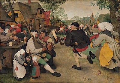 Bruegel traveled to which country before settling in Antwerp?