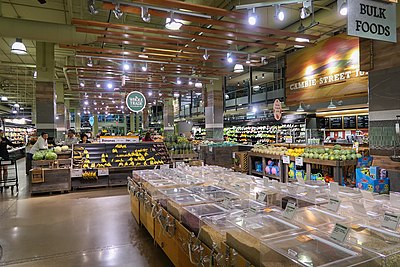 How many stores does Whole Foods Market have in the United Kingdom as of March 2019?