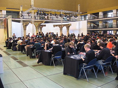 When was the first Magic: The Gathering World Championship held?