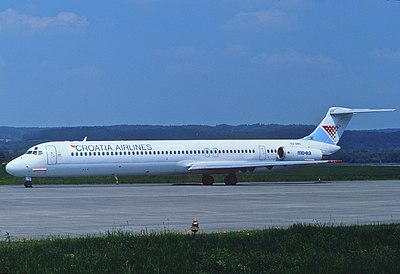 How many aircraft are in the Croatia Airlines fleet?