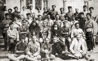 Who was Andranik's fellow commander during the First Balkan War?