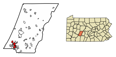 Which counties are included in the Johnstown–Somerset combined statistical area?