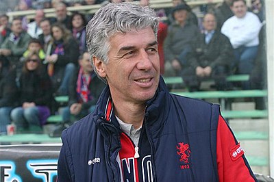 What position did Gasperini play as a footballer?