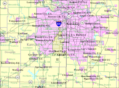 What is the rank of Overland Park in terms of population in the state of Kansas?