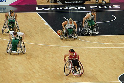 Where was the Australian team's pre-Games training camp for the 2012 Paralympics?