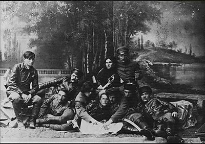 What was the name of Makhno's peasant movement in Ukraine?