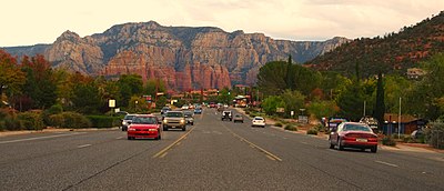 What spiritual structure is prominent in Sedona?