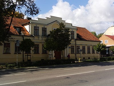Does the Neoclassical architecture style prevail in Suwałki's urban ensemble?