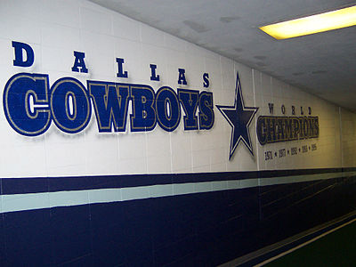 In which year did the Dallas Cowboys move to AT&T Stadium?