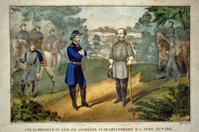 At which battle was Johnston wounded, leading to him being replaced by Lee?