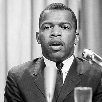 What was the underlying reason for John Lewis's passing?
