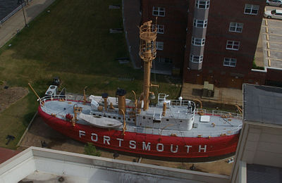What is the geographical region of Virginia is Portsmouth located in?