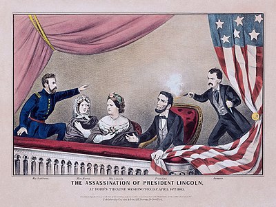 Which president was in office during Booth’s death?