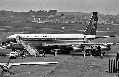 What was British Caledonian's slogan in the 1970s?