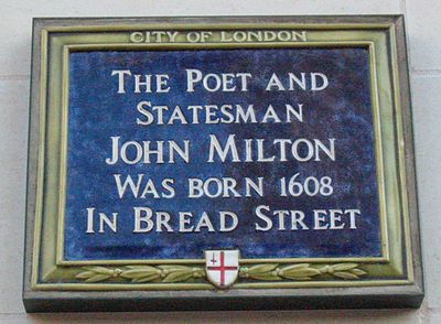 Under which ruler did Milton serve as a civil servant?