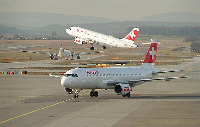 Who is the parent company of Swiss International Air Lines?