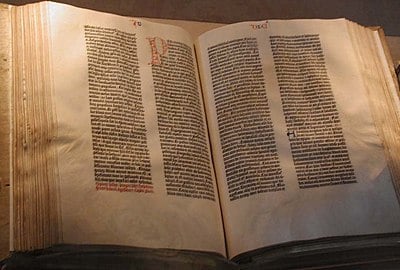 How is Johannes Gutenberg often described in relation to his impact on human history?