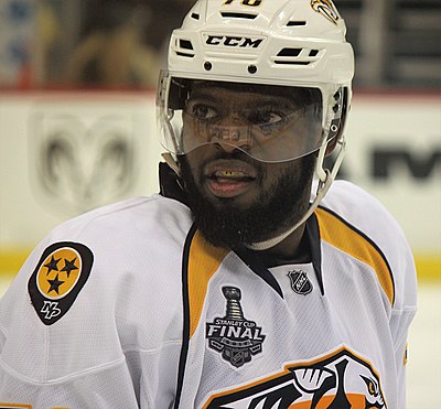 What is P.K. Subban's middle name?