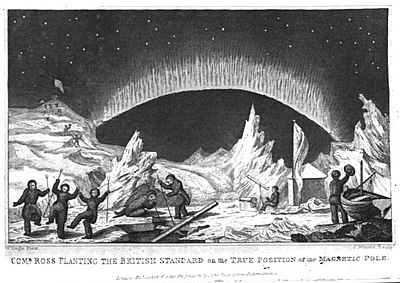 What is the name of the Antarctic ice shelf discovered by James Clark Ross?