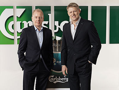 Which cider brand is owned by the Carlsberg Group?
