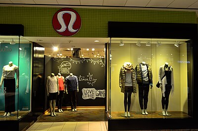 Which American state is Lululemon Athletica incorporated in?