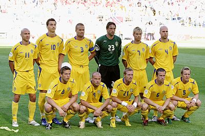 In which World Cup did Sweden finish as runners-up?