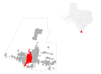 What is the largest city in Hidalgo County, Texas?