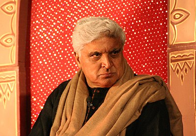 What prestigious award related to atheism did Javed Akhtar receive?