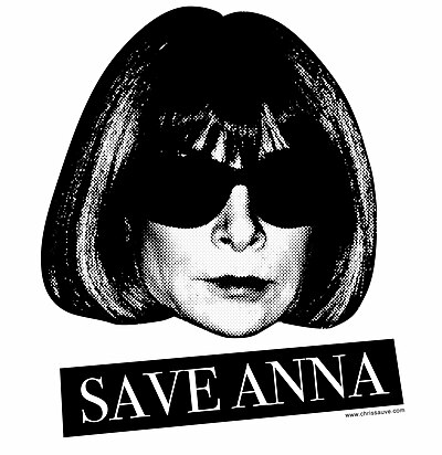 What is the name of Anna Wintour's father, who was also a journalist?