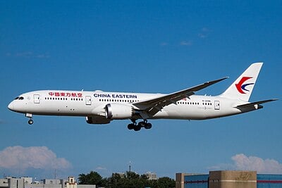 What is the rank of China Eastern Airlines in terms of passenger traffic in China?