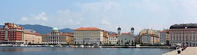 Trieste shares a border with  [url class="tippy_vc" href="#47781"]Sežana[/url], [url class="tippy_vc" href="#50835"]Duino-Aurisina[/url] & [url class="tippy_vc" href="#50847"]San Dorligo Della Valle[/url]. [br] Can you guess which has a larger population?