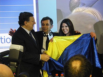 What was the title of Ruslana's winning Eurovision song?